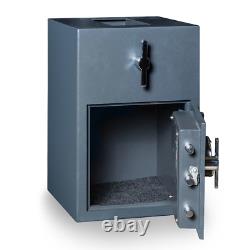 Hollon RH-2014C B-Rated Boltable Top Rotary Depository, Combo Lock