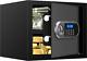 Home Safe Fireproof Waterproof, Digital Security Safe Box With Combination Lock