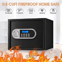 Home Safe Fireproof Waterproof, Digital Security Safe Box with Combination Lock