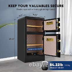 Home Safes Box Electronic Digital Lock Keypad Home Security Cash Gun Extra Large