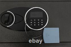 Home Security Lock Box-Digital Combination Lock Safe, Safe Box 1.5 cubic feet