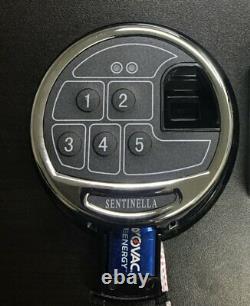 Home Security Safe 2 Hour Fireproof Biometric Lock Back up Keys