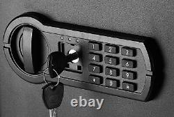 Home Security Safe Programmable Lock Keypad 1.8 Cu Ft Cabinet Safes Carbon Steel