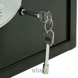 Honeywell Security Safe 0.84 cu. Ft. Bolt Down Steel Programmable Lock Black