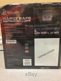 Hornady RAPiD Safe Shotgun Wall Lock RFiD Compatible Steel Black 98180