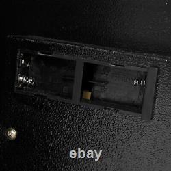 Hot Large Digital Electronic Safe Box Keypad Lock Security Home Office Black US