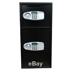 Iron Double Door Office Security Lock Digital Cash Gun Safe Top-Grade Material