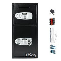 Iron Double Door Office Security Lock Digital Cash Gun Safe Top-Grade Material