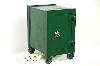 Iron Safe With Combination Lock Or 1900 Antique Chairside Table, Green Paint