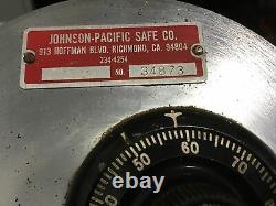 Johnson-Pacific Safe Co. Round Floor Safe Locking Head