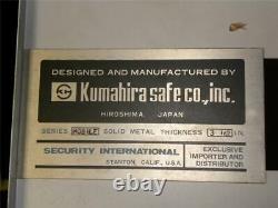 Kumahira Mobile Series Large Double Combination Safe / Vault 3.75' X 3.5' X 7