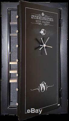 LD724228 Steelwater Home Hunting Safes Fireproof Gun Rifle 45 Safe LED Dial Key