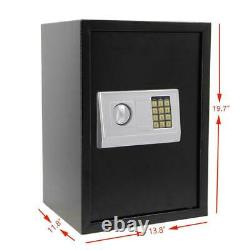 Large Digital Electronic Keypad Lock Depository Safe Box Security Home Gun Cash