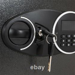 Large? Digital Electronic Safe Box Code Lock Home Office Hotel Gun Jewelry Black