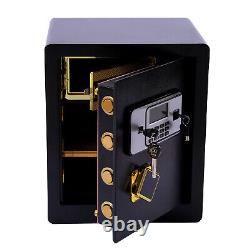 Large Digital Safe Box Keypad Lock With Emergency Key Home Cash Safe Security