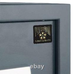 Large Electronic Lock Sentry Safe Box Home Office Security Steel Fireproof, Gray