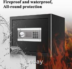 Large Fire Home 1.2 CF Security Box Digital Combination Lock Fireproof Safe