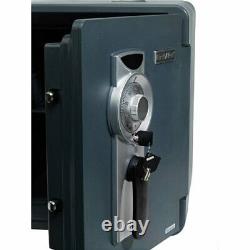 Large Fire Home Office Sentry Safe Combination Lock Box Steel Fireproof, 2087F-BD