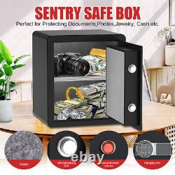 Large Money Safe Box Home Security 2.3 Cu. Feet Office Hotel Gun Digital Keypad