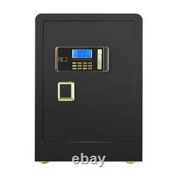 Large Safe Box 3.2 cu. Ft Digital Fireproof Safe Built In Lock Box Dual Key Lock