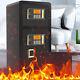 Large Safe Box 4.8cub Fireproof Double Safes Lockbox Digital Keypad Money Safes