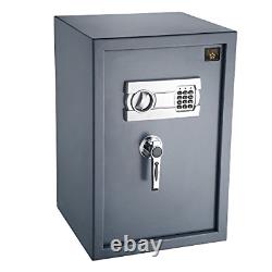 Large Safe Box Electronic Lock Sentry Steel Home Office Security ParaGuard Gray