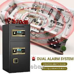 Large Safe Box, Home Safe with Digital Keypad