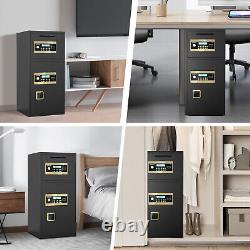 Large Safe Box, Home Safe with Digital Keypad