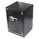 Large Safe Box Keypad Key 3.4 Cu Feet Security Home Office Hotel Gun Cabinet