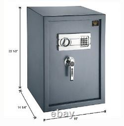 Large Safe Lock Box Security Steel Home Office Sentry Electronic Digital