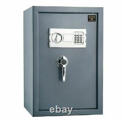 Large Security Safe Electronic Box Digital Keypad Lock 2.47 CF Home Office Guns