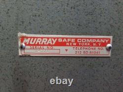Large Vintage Safe 60x36x26 Murray Safe Company N. Y. Mosler Combination Lock