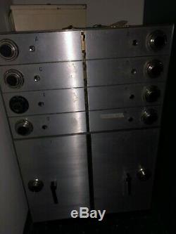 Large heavy duty safe unit with working combination locks