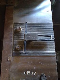LeFebure BANK Main Vault Door. 12 Thick. Very Strong. Two Combination Locks