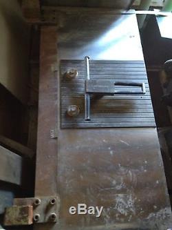 LeFebure BANK Main Vault Door. 12 Thick. Very Strong. Two Combination Locks