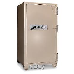 MESA MFS100C Security Safe in Tan with Combination Lock