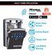 Master Lock 5441ec Electronic Wall Mount Key Safe, Bluetooth Ios/android, Locked