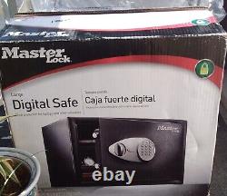 Master Lock Digital Safe 1.18 cu ft Capacity Mod X125ML New in Box