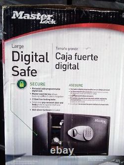 Master Lock Digital Safe 1.18 cu ft Capacity Mod X125ML New in Box