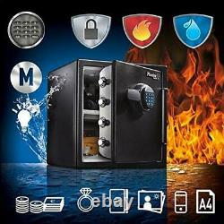 Master Lock Fireproof Safe 33,6L Fire & Water Resistant XLarge Digital