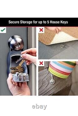 Master Lock Key Lock Box, Home Key Safe Box, Key Safe Box with Combination Lock