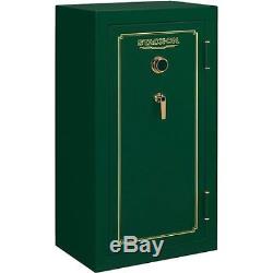 Matte Hunter Stack-On 24 Gun Fire Resistant Security Safe With Combination Lock