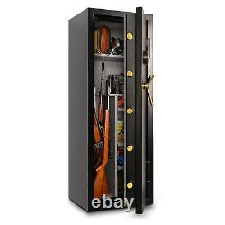 Mesa Gun Safe MBF5922E Burglary & Fire Resistant All Steel Electric Lock Black