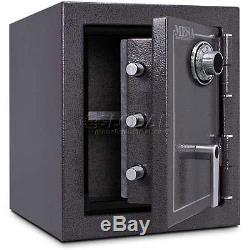 Mesa Safe Burglary & Fire Safe Cabinet 2 Hr Fire Rating, Combo Lock, 17-1/4Wx18