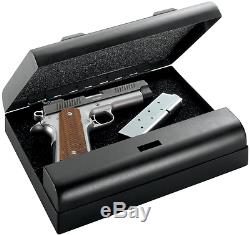 Microvault Security Lock Box Pistol Gun Safes Portable Vehicle Storage Lockbox