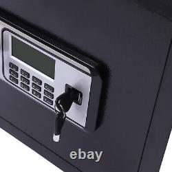 Money Digital Safe Box 1.4 cu. Ft Cabinet Home Office Security Box with Key Lock