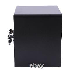 Money Digital Safe Box 1.4 cu. Ft Cabinet Home Office Security Box with Key Lock