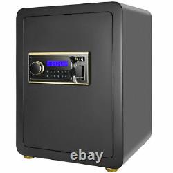 Money Digital Safe Box 2.5 Cub Large Cabinet for Home Security Fingerprint Lock