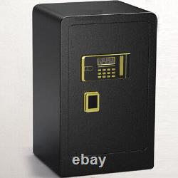Money Digital Safe Box 4.5 Cu. Ft Large Cabinet for Home Security with Key Lock