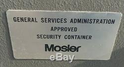 Mosler 2 Drawer File Safe Security Cabinet 4 combination lock